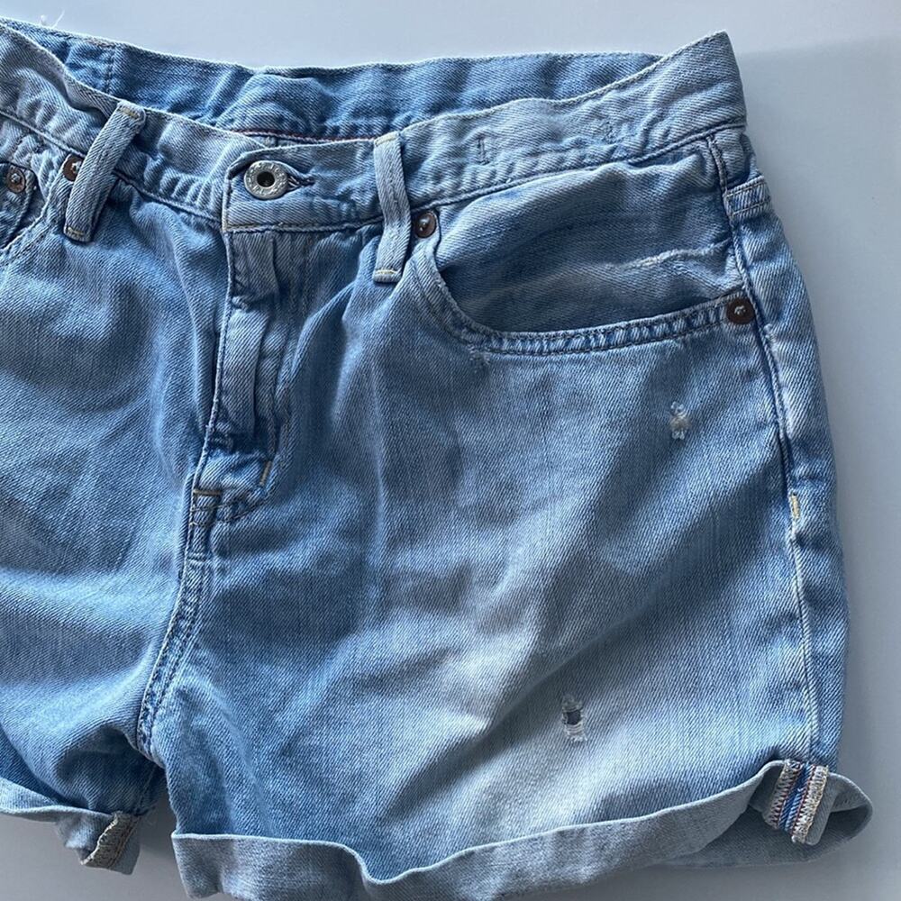 Polo Ralph Lauren Ginger Boyfriend Denim Shorts Size 28 - Picture 2 of 8